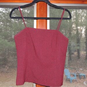 Vintage Burgundy Top
